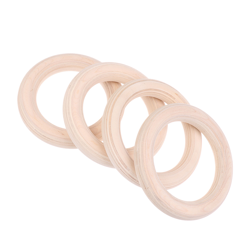 Gymnastic Ring Wood - ● 2 Pezzi/Coppie Anelli in Legno
