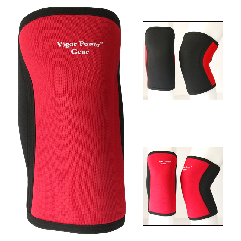 Gear For Crossfit - Supporto per ginocchio per squat, maniche