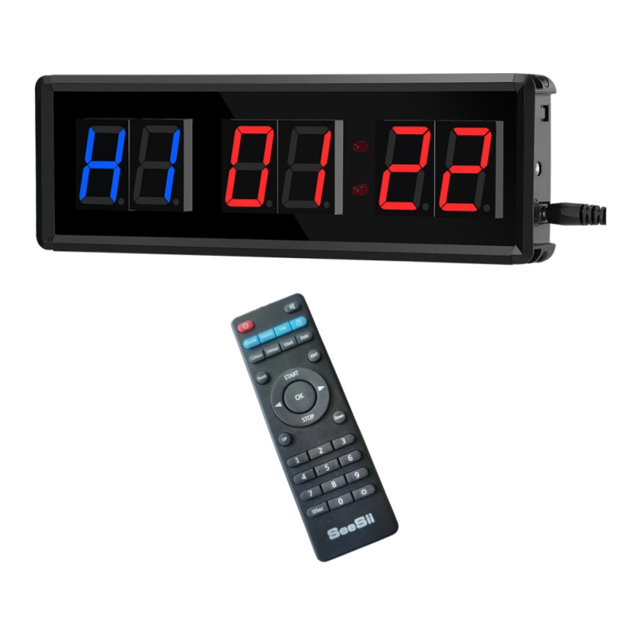 Crossfit G - Timer LED Programmabile con Telecomando per