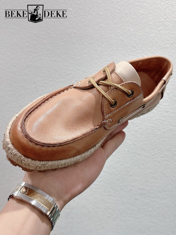 Crossfit Male - Scarpe Casual Britanniche Retrò da Uomo