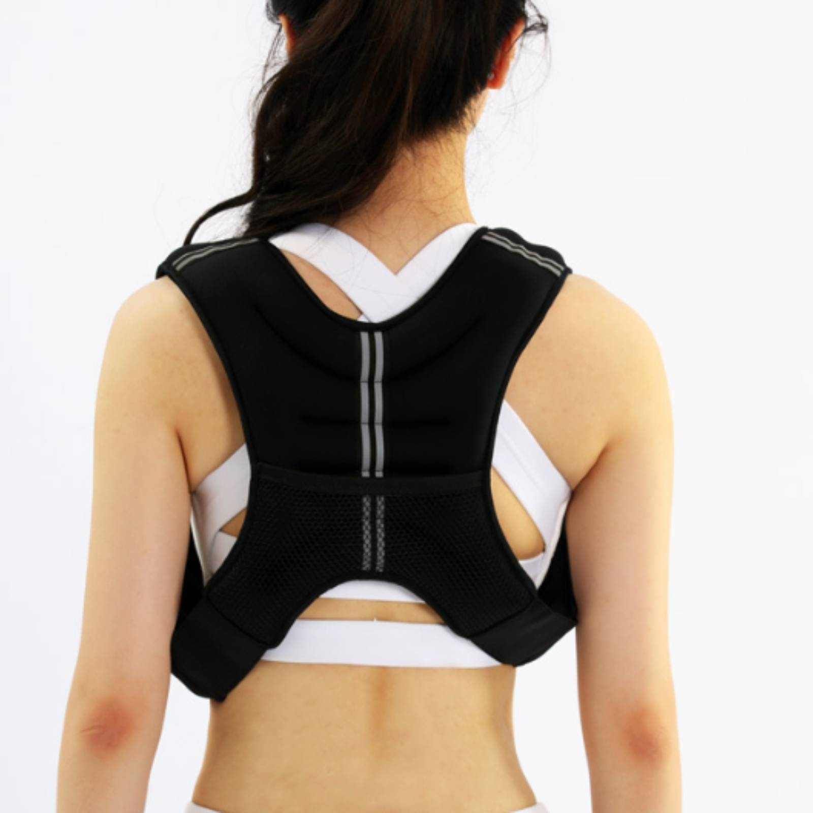 Crossfit Weight Vest - Gilet Zavorrato Modellato per Corsa, Vestibilità