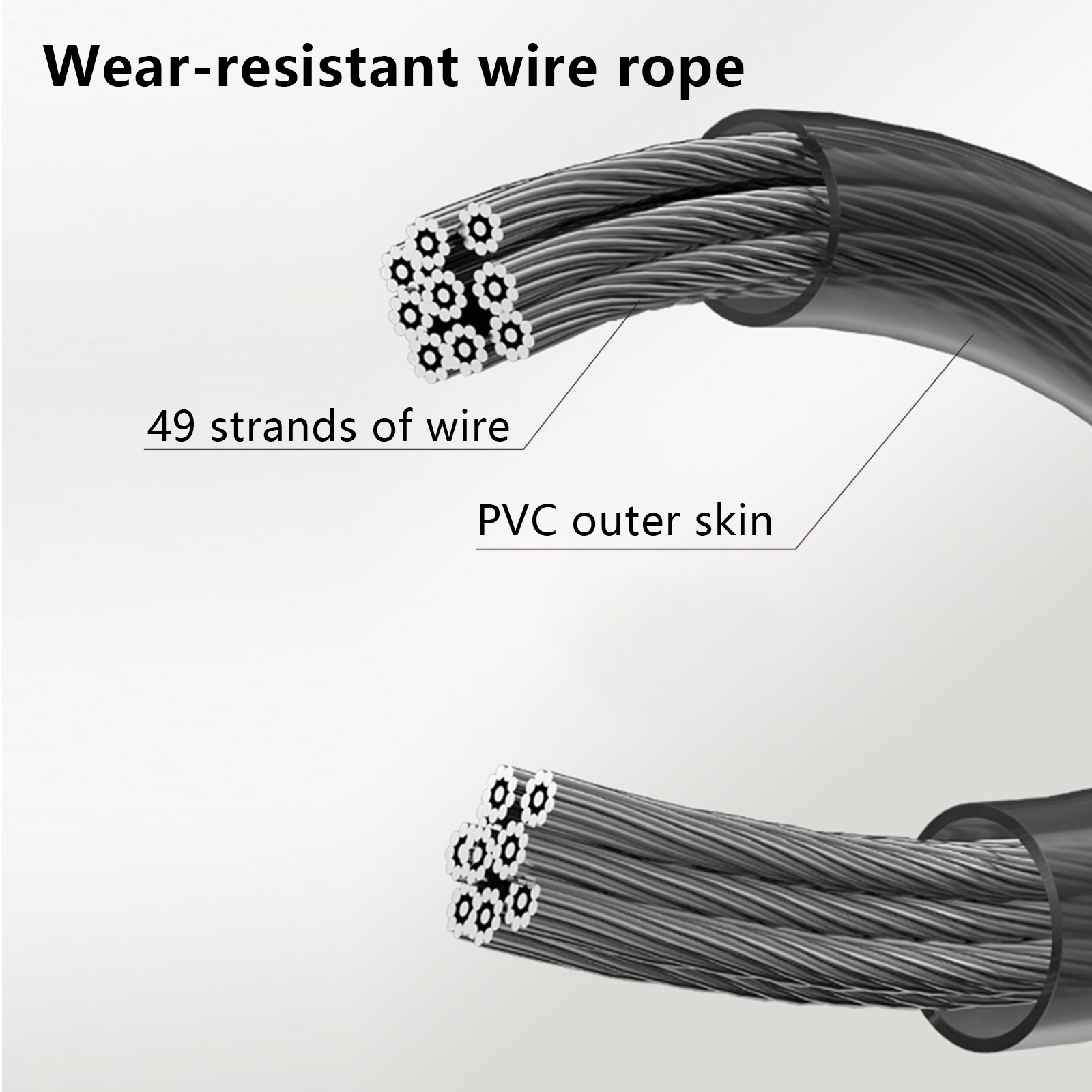 Cavo in acciaio rivestito in P - Skipping Rope Pvc recensione e prezzo