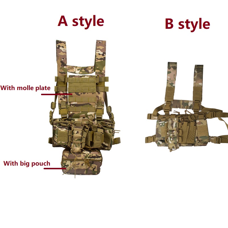 D3CR Chest Rig Vest Multicam N - Gear For Crossfit recensione e prezzo