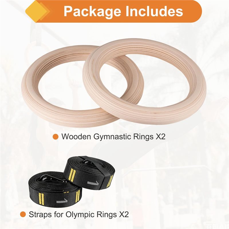 Anelli da Ginnastica in Legno  - Gymnastic Ring Wood recensione e prezzo