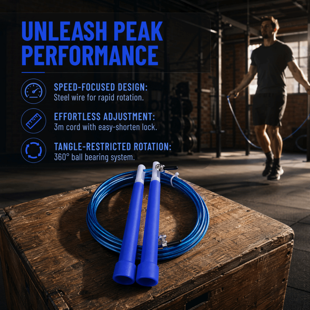 Corda per Saltare in Acciaio R - Skipping Rope Pvc recensione e prezzo