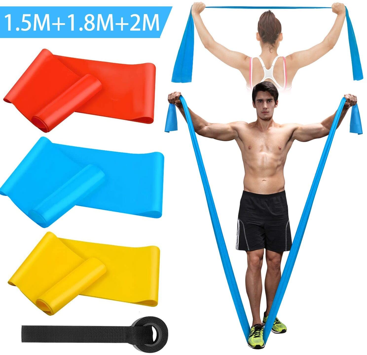 Fasce elastiche per fitness 3  - Crossfit Workout Gear recensione e prezzo